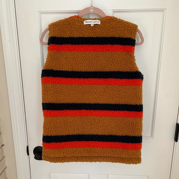 Madewell X Kule Denim Jacket with Removable Sherpa Vest - Picture 6 of 8